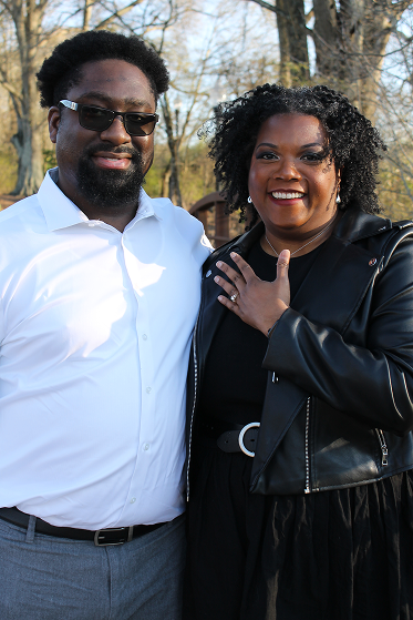 April and Jahmaal's Proposal